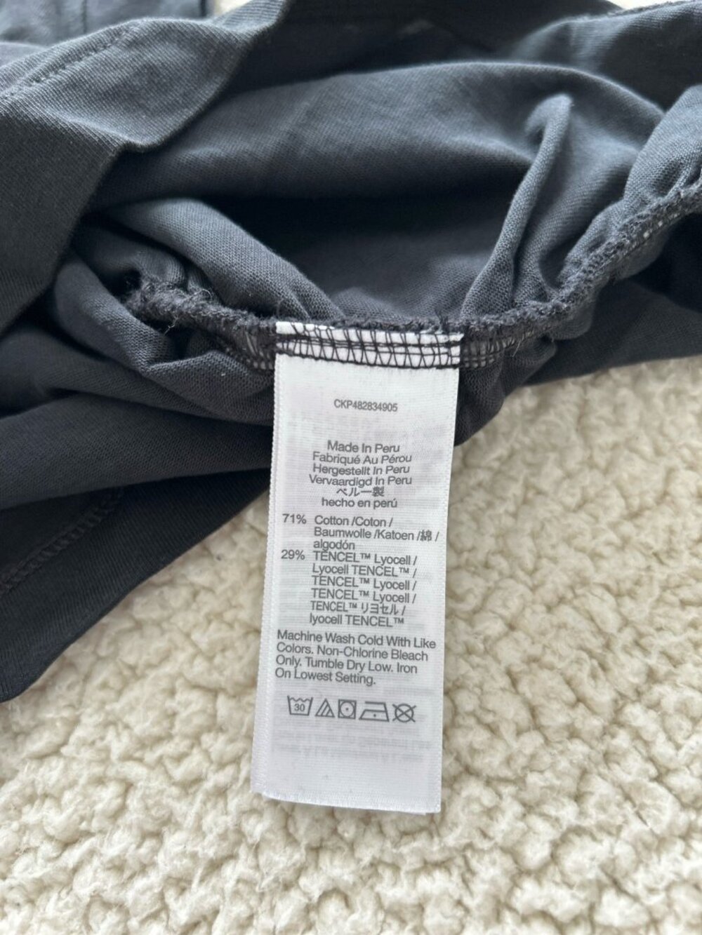 Madewell Sleeveless Side Cinched Sutro Casual Luxe Muscle Tank Black Size XS - Picture 7 of 8